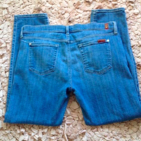 7 For All Mankind The Relaxed Skinny Retro Inspired Jeans - Picture 6 of 8